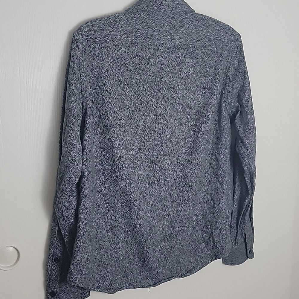 Gray Button-Up Shirt - Picture 4 of 5